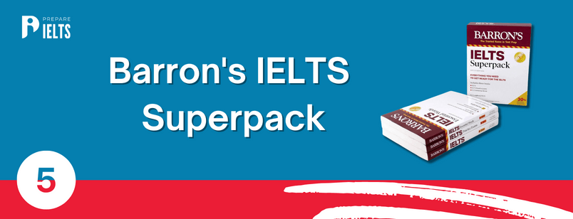 5. Barron's IELTS Superpack